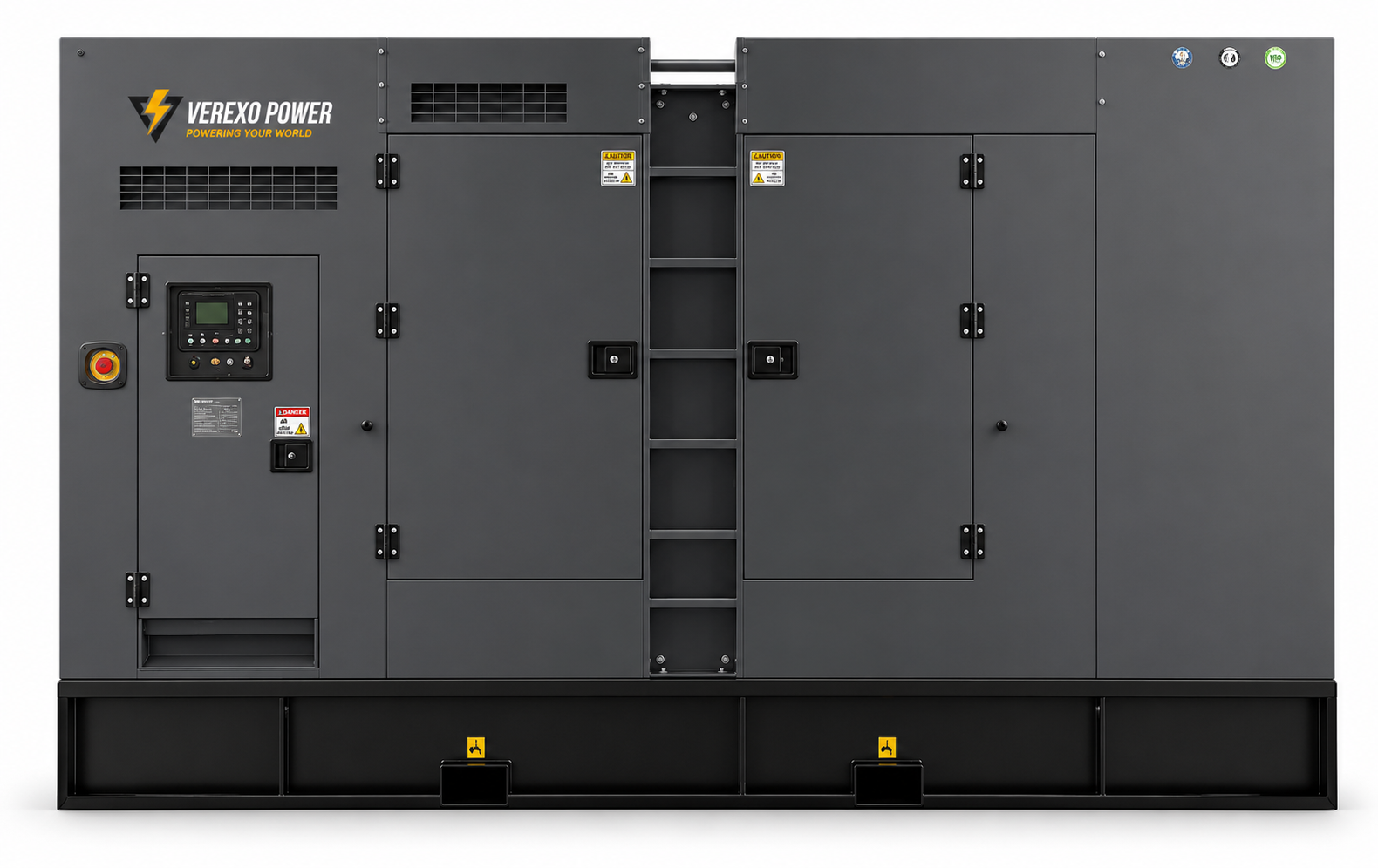 500 kW Standby Diesel Generator (John Deere Engine) (600/347V Three Phase 60Hz)