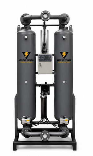 280 CFM Dual Tower Regenerating Adsorption Desiccant Air Dryer