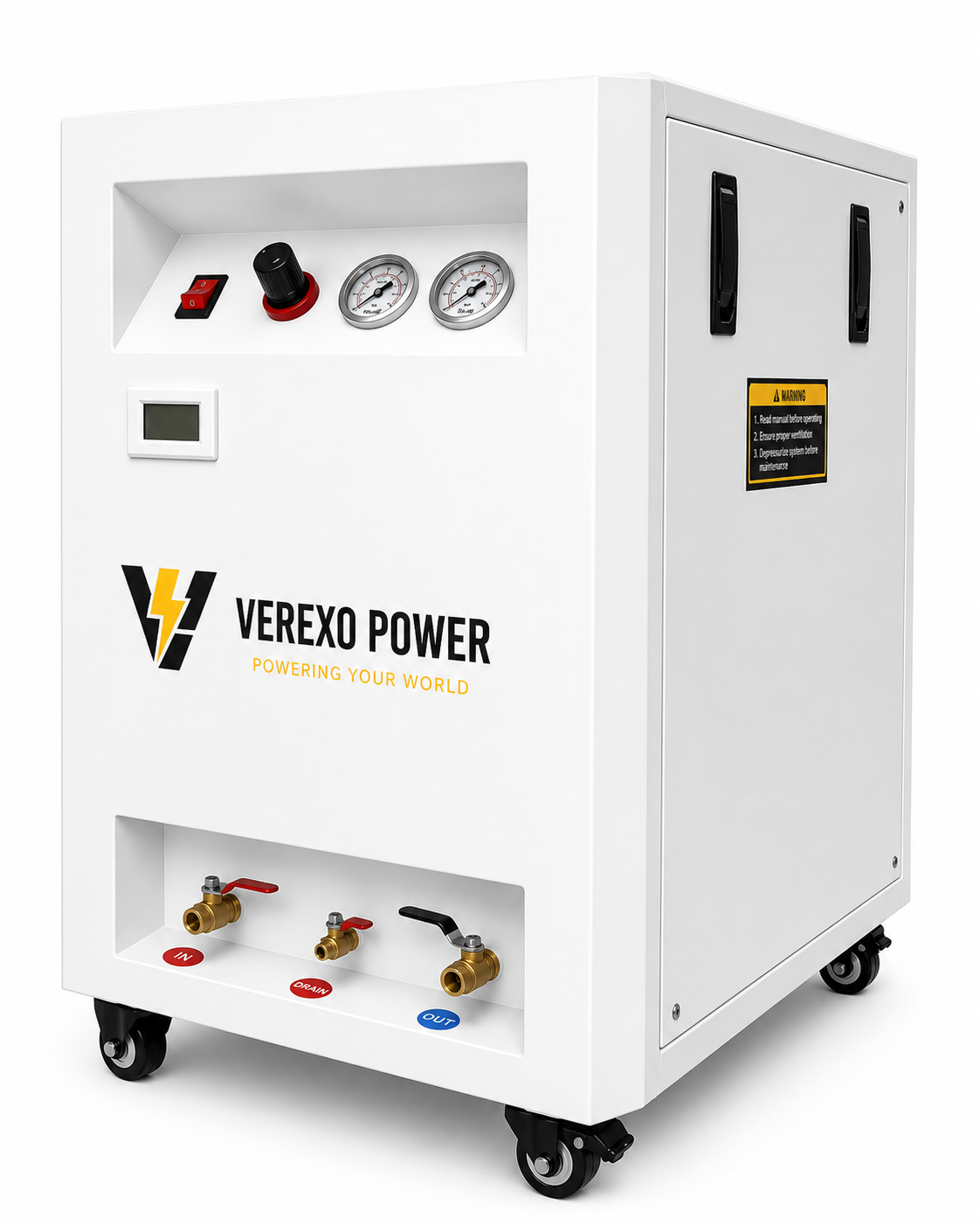 1 HP Medical/Dental Air Compressor With/Without Desiccant Air Dryer